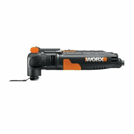 ROCKWELL WORX Oscillating Tool, 3 A, 11,000 to 21,000 opm, 3.2 deg Oscillating, 1-1/8, 1-3/8 in Blade WX679L.1